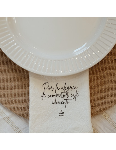 Servilletas Happy Holidays- FRASES - x 4