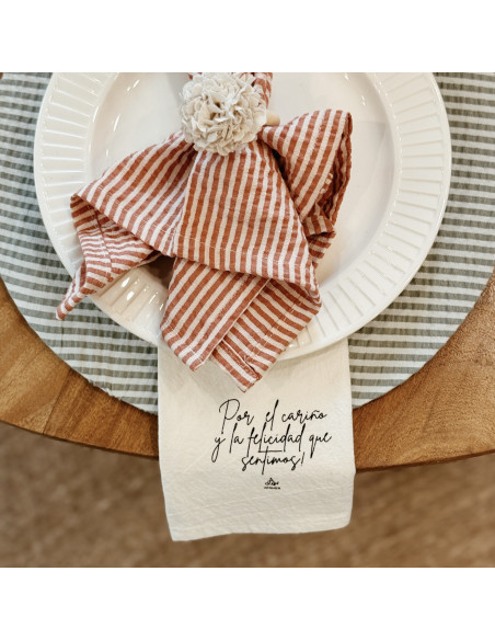 Servilletas Happy Holidays- FRASES - x 4