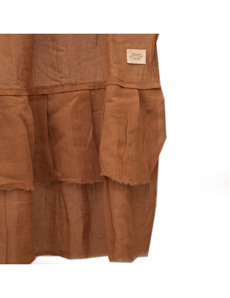 Promo 5 +1: Camino de Mesa Gasa XL - Doble desflecado: COLORES NEUTROS