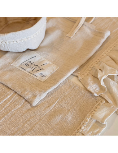 Promo 5 + 1 free: Sets Lovely Mesa MODELOS SURTIDOS - 4 Individuales + Camino de Mesa + Panera + Bolsita