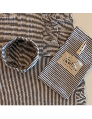 Promo 5 + 1 free: Sets Lovely Mesa MODELOS SURTIDOS - 4 Individuales + Camino de Mesa + Panera + Bolsita