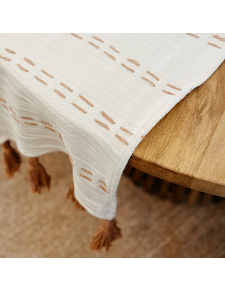 Camino de Mesa -   Panamá Pespunte Central y Borlas