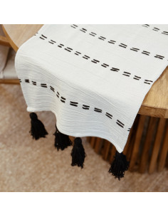 Camino de Mesa -   Panamá Pespunte Central y Borlas