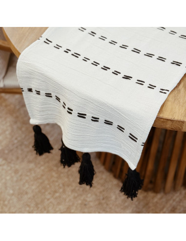 Camino de Mesa -   Panamá Pespunte Central y Borlas