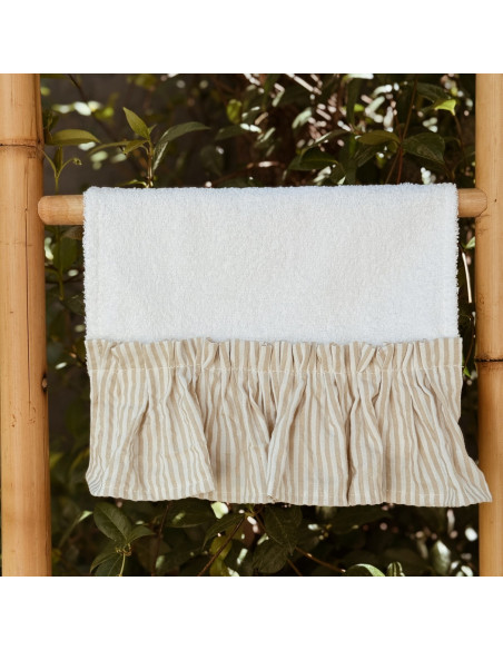 Set Mini Toallas x 2 - Volados  Mil Rayas