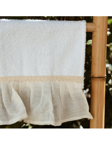 Pack Toallas de mano x 2 - Volados y Puntillas