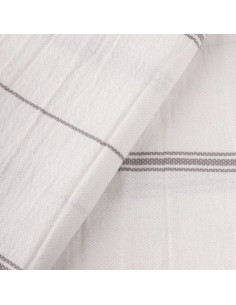 Manta Cotton  - Nilo  Gris 2