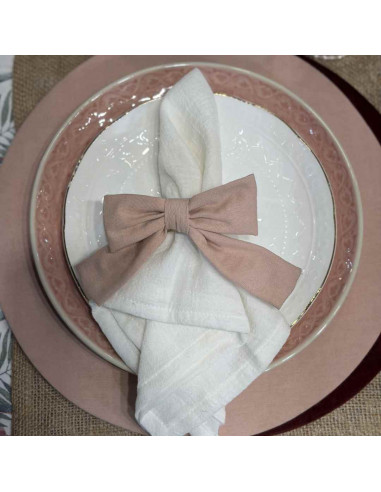 Servilletero  Moño - Pana