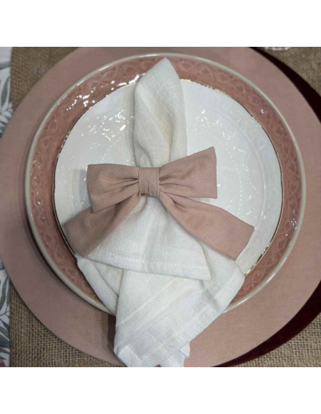 Servilletero  Moño - Pana
