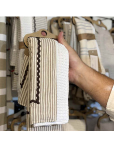 Pack de Repasadores  x 2 - Mil Rayas y Zig Zag