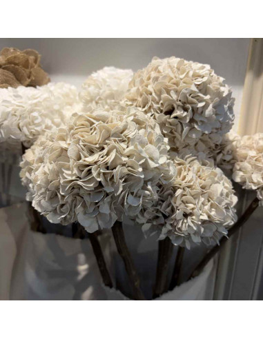 Flores de Tela - Hortensias  x 1