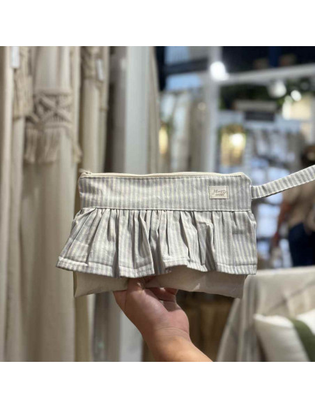 Neceser Emily Combinado MIl Rayas + Mini Toalla + jabón