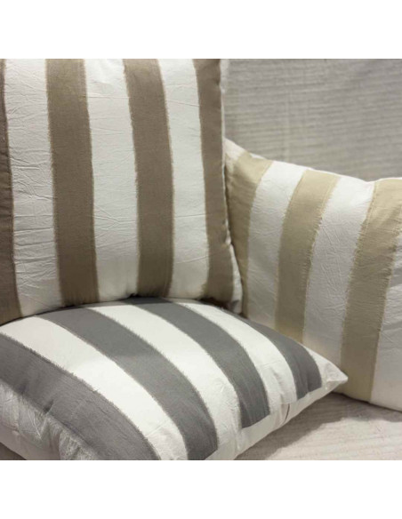 Combo Almohadones Oporto - Stripes Gasa