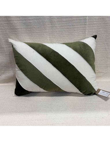 Almohadón Stripes - Combinado PANA & Tusor Diagonal