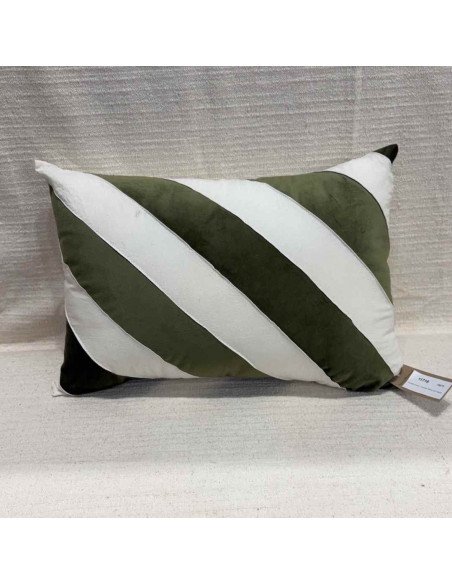 Almohadón Stripes - Combinado PANA & Tusor Diagonal