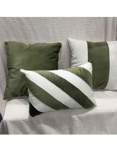 Almohadón Stripes - Combinado PANA & Tusor Diagonal