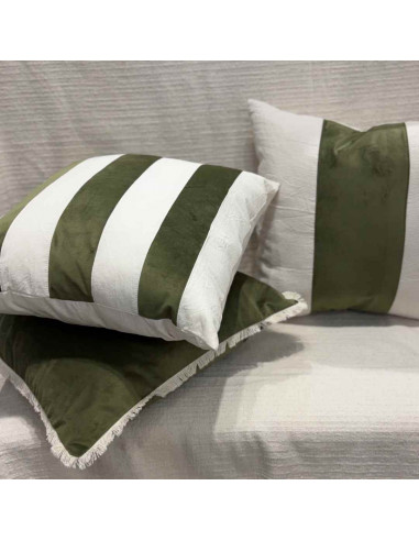 Almohadón Stripes - Combinado PANA & Tusor Vertical