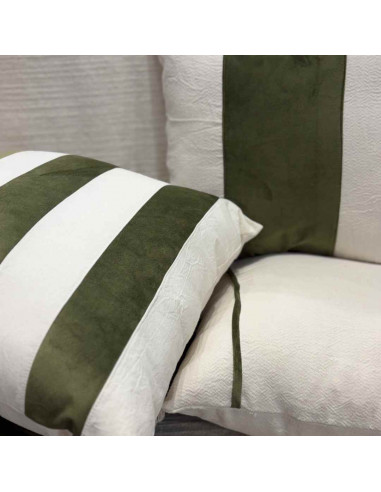 Almohadón Stripes - Combinado PANA & Tusor Vertical