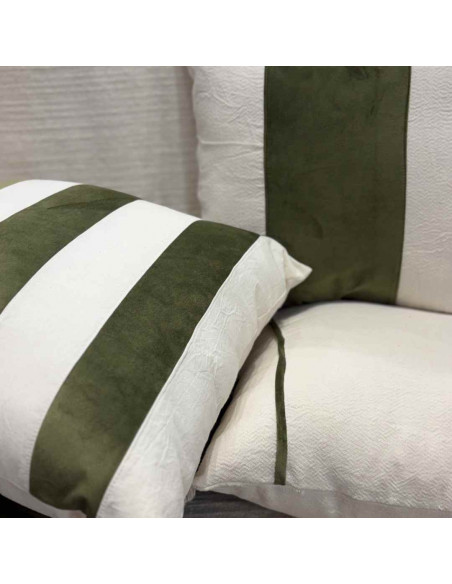 Almohadón Stripes - Combinado PANA & Tusor Vertical