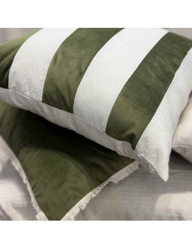 Almohadón Stripes - Combinado PANA & Tusor Vertical