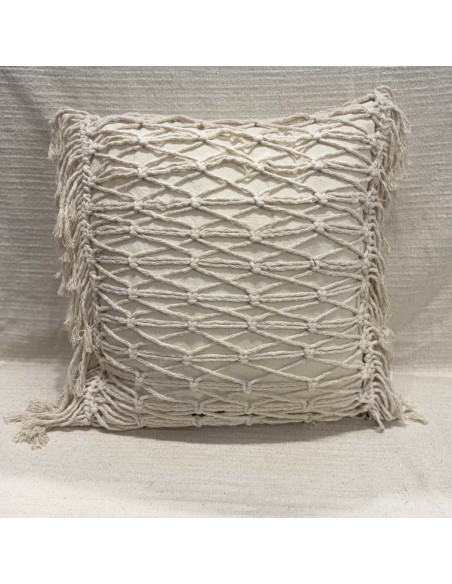 Almohadón  - Macrame  Magna Cotton