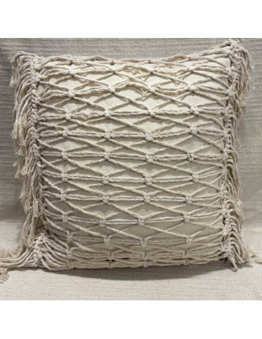Almohadón  - Macrame  Magna Cotton
