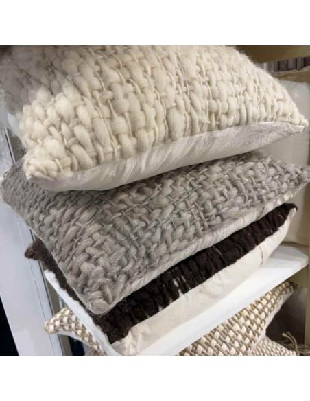 Almohadón Telar Vellón lanado