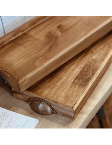 Bandeja de Madera - con Herraje