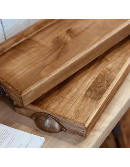 Bandeja de Madera - con Herraje