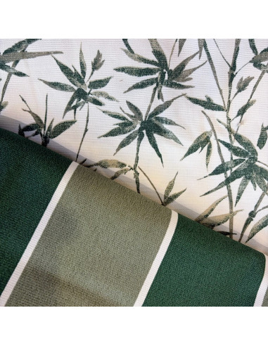 Mantel  Rayas anchas Compose Green