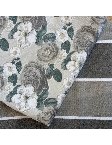 Mantel  Rayas anchas Compose Beige