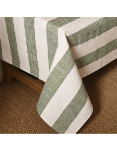 Mantel Stripes Green
