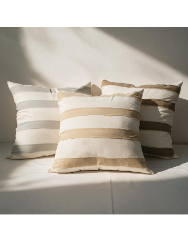 Combo Almohadones Oporto - Stripes Gasa