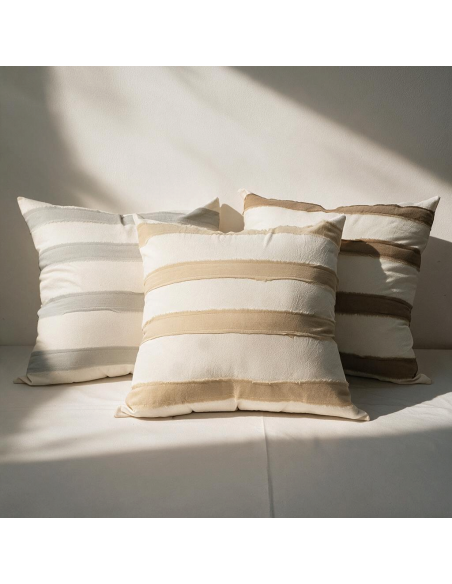 Combo Almohadones Oporto - Stripes Gasa