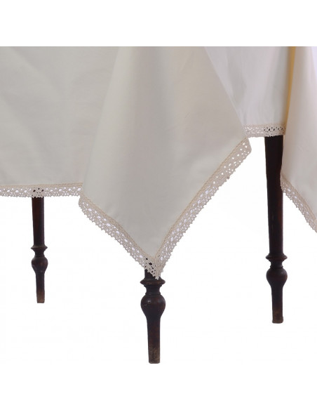 Mantel Antimanchas  con Puntilla Media