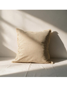 Combo de Almohadones Leslie : Rayas y Flecos