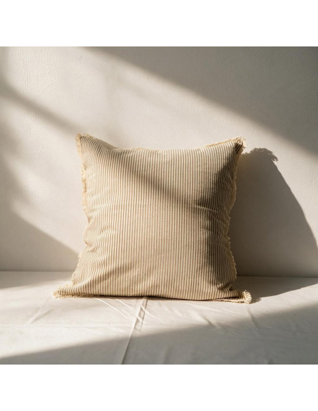 Combo de Almohadones Leslie : Rayas y Flecos