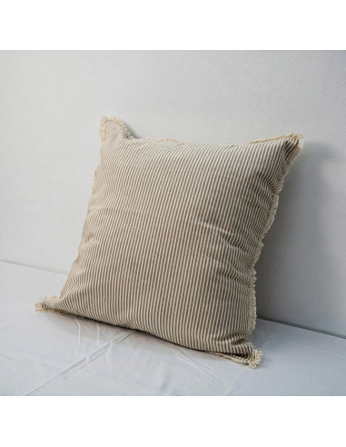 Combo de Almohadones Leslie : Rayas y Flecos