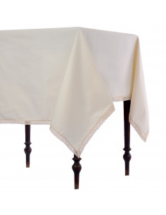 Mantel Antimanchas  con Puntilla Media