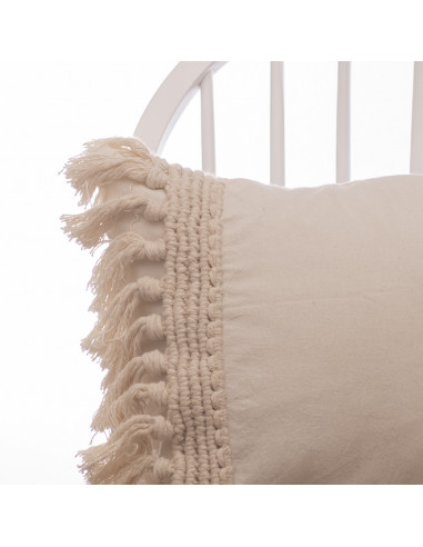 Combo Narda  Nudos Macramé  - Almohadón