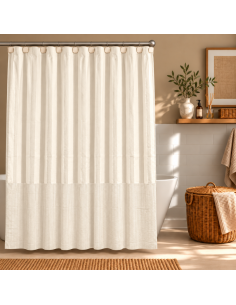 Cortina de Baño - Combinada Rayas