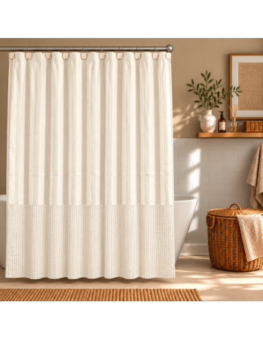 Cortina de Baño - Combinada Rayas