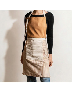 SET LOVELY CHEFf: Delantal Anthropologie - Largo + Repasador