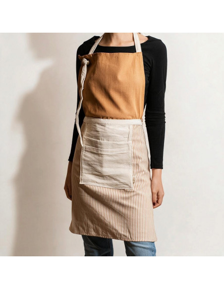 SET LOVELY CHEFf: Delantal Anthropologie - Largo + Repasador