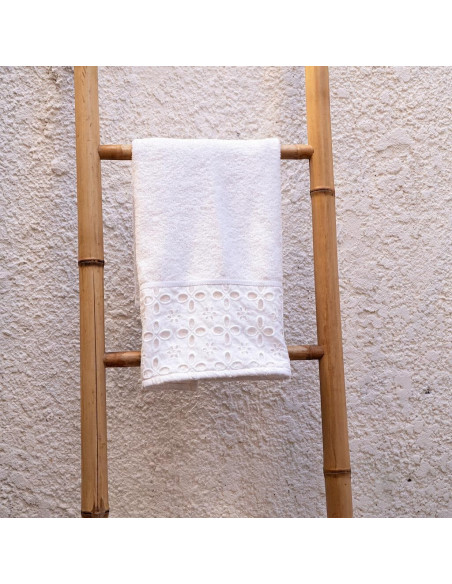 Set Toallón + Toalla  Broderie
