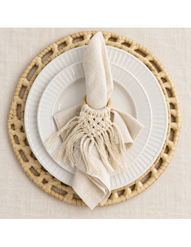 Servilleteros  Macramé x 4