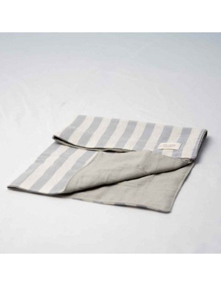 Individuales Reversibles x4 -  Rayas