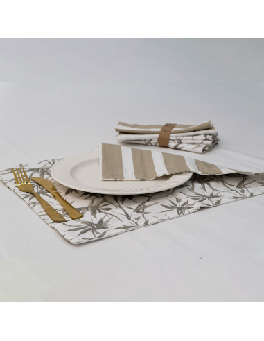 Individuales Reversibles x 4 - Antimanchas