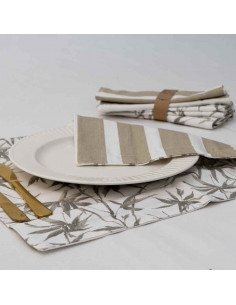 Individuales Reversibles x 4 - Antimanchas
