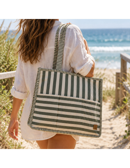 Tote Bag -Rayas